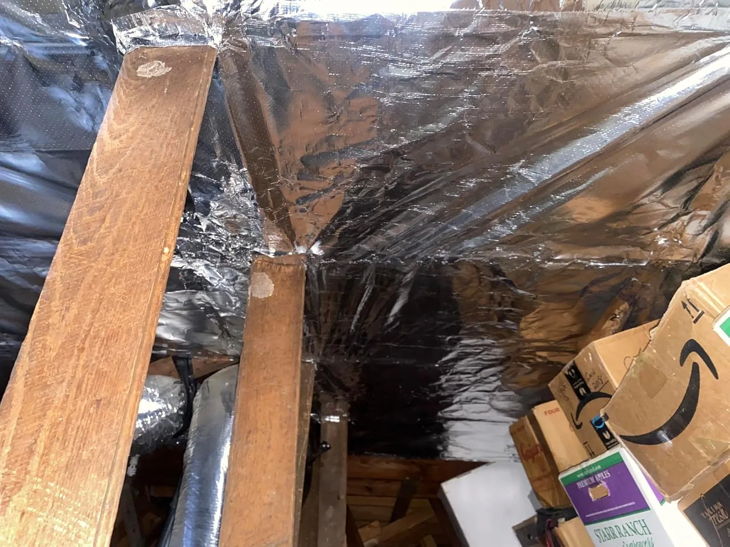 Customer review photo for Radiant Barrier in Your Attic: Does It Actually Work?