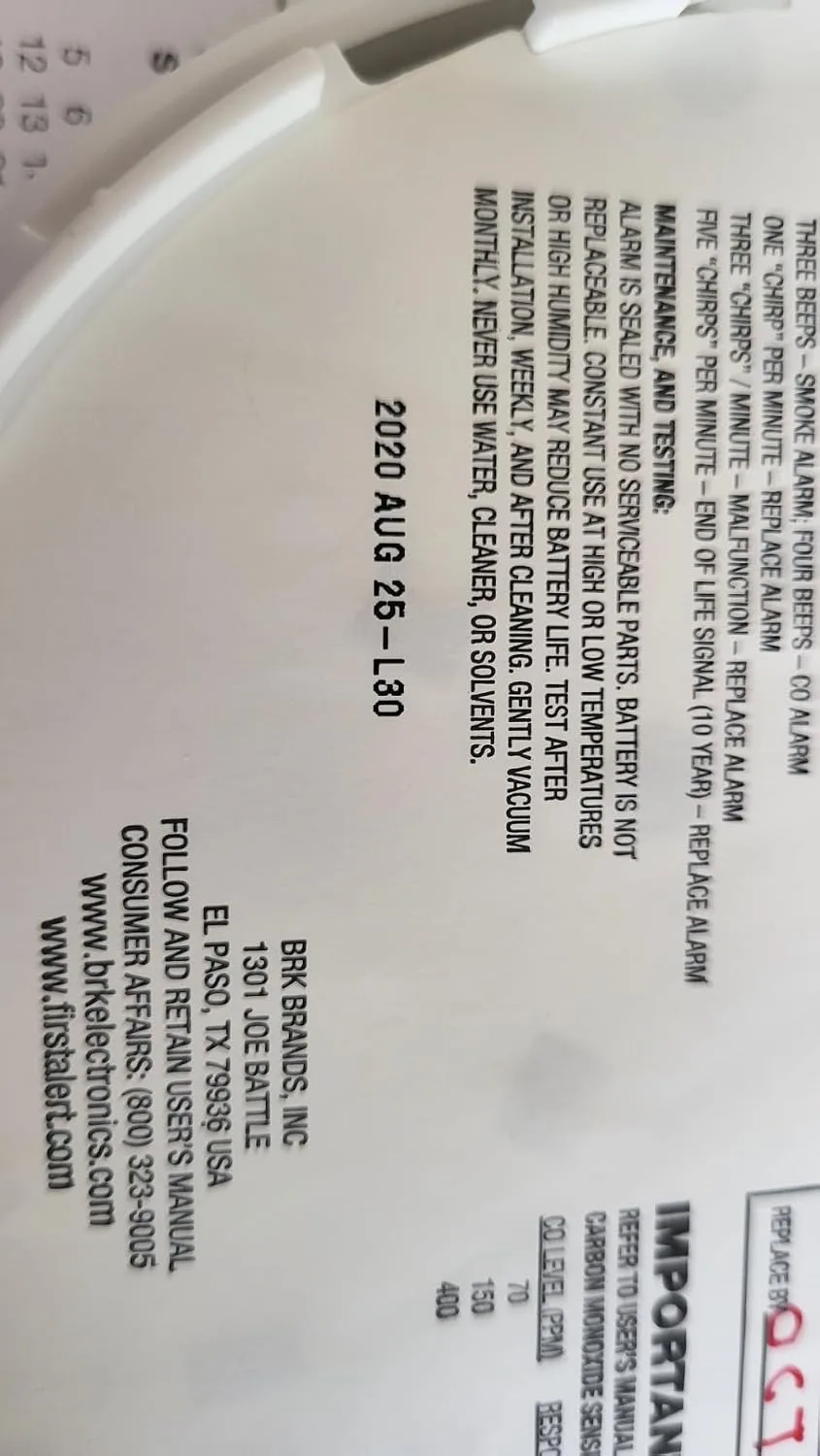 Customer review photo for Is a Combination Smoke and CO Detector Worth It?