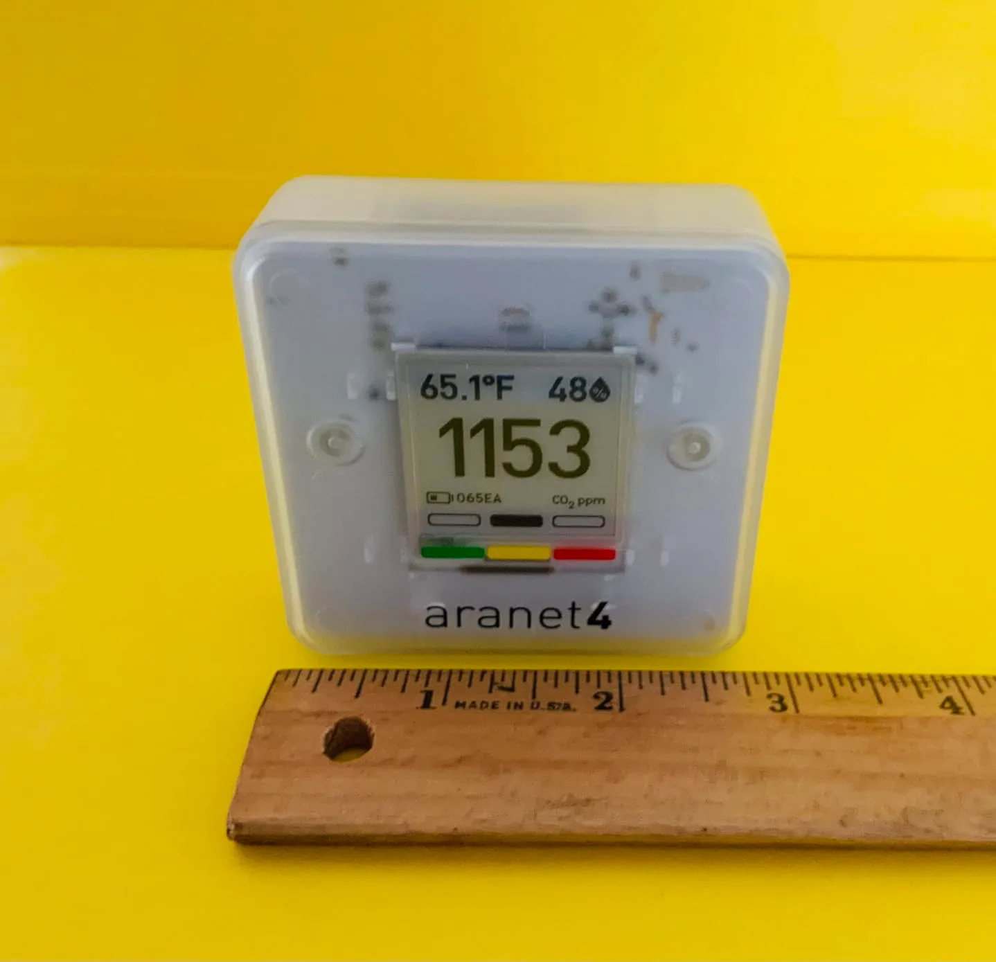 Customer review photo for Fake CO2 Sensors Are Lying to You: What to Buy Instead