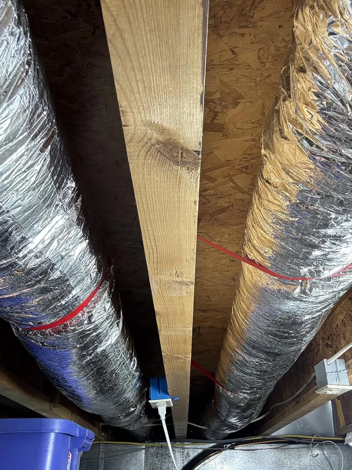 Customer review photo for Flex Duct vs Rigid Metal: What Contractors Don’t Tell You