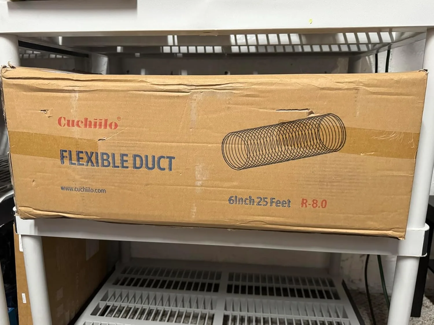 Customer review photo for Flex Duct vs Rigid Metal: What Contractors Don’t Tell You