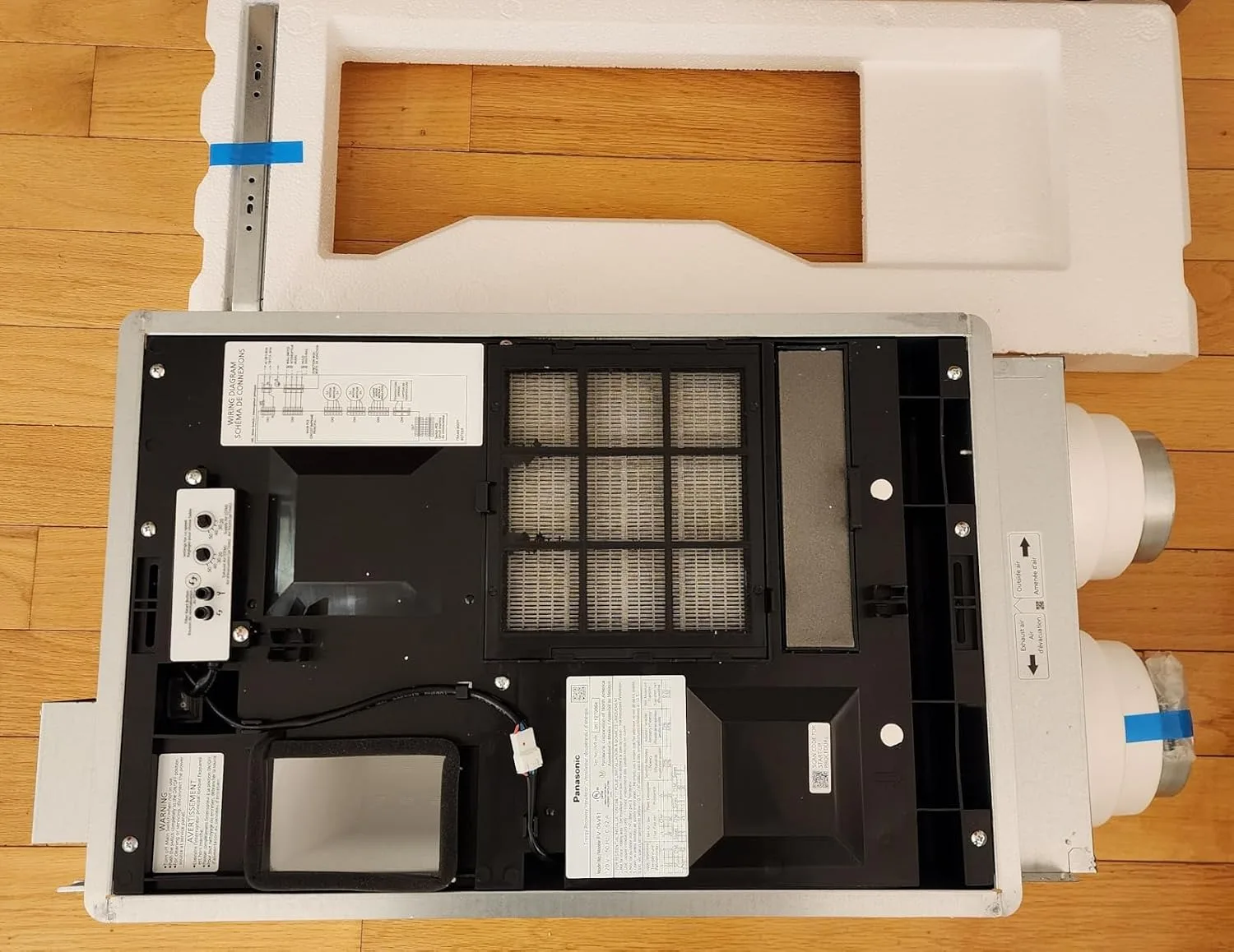 Customer review photo for Your Airtight Home Is Suffocating You: ERV vs HRV Fix