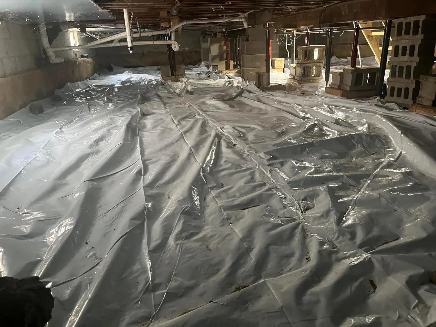 Customer review photo for Vapor Barrier Insulation: When to Use It (and When to Skip It)