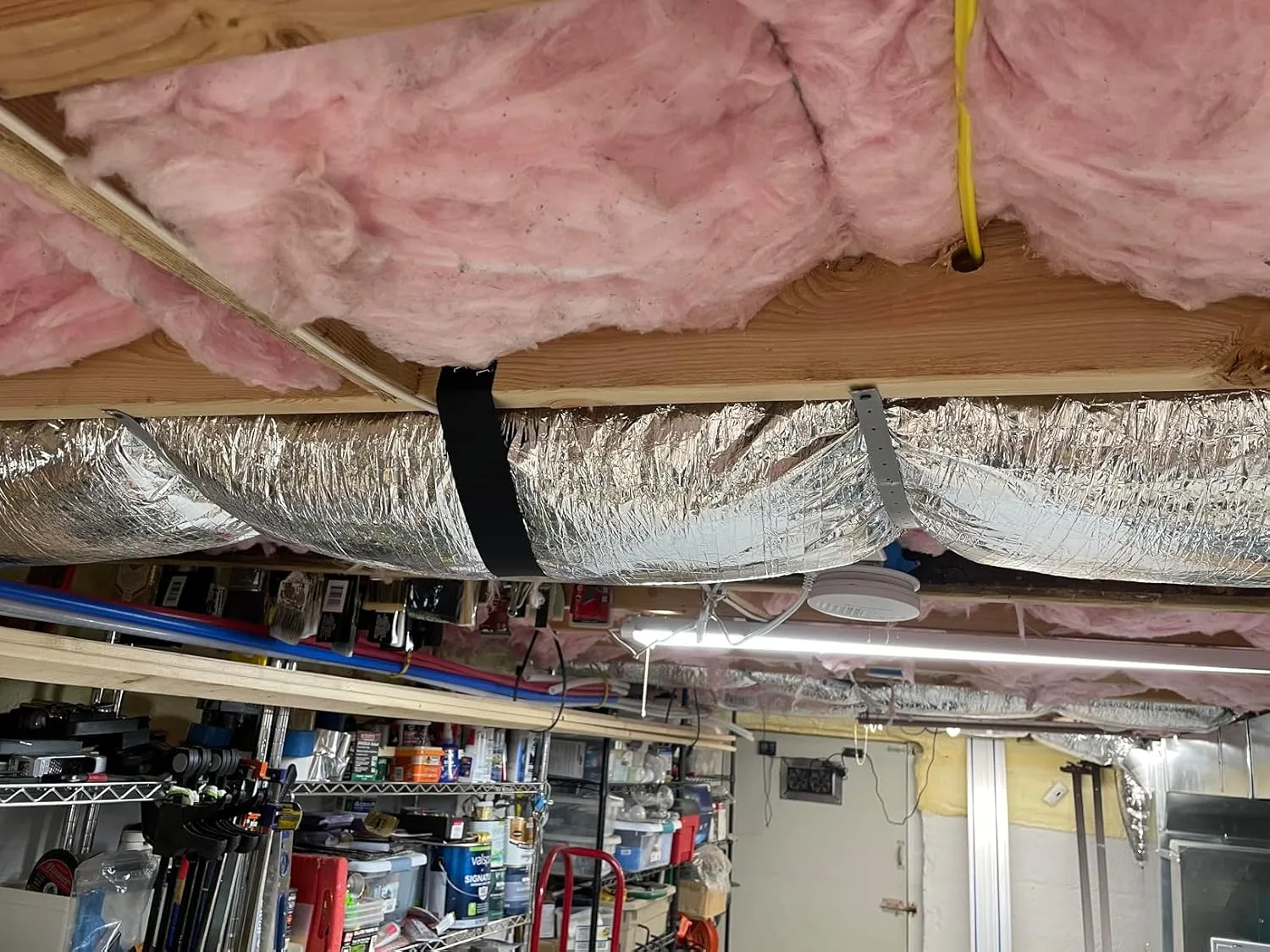 Customer review photo for Flex Duct Installation Mistakes That Kill Your Airflow