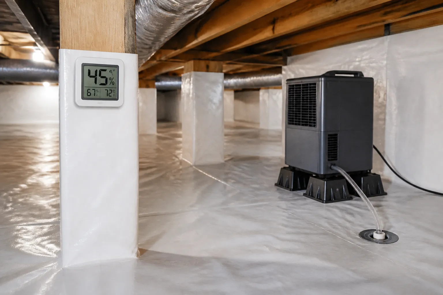 Whole House vs Crawl Space Dehumidifier: Which One Actually Solves Your Problem?