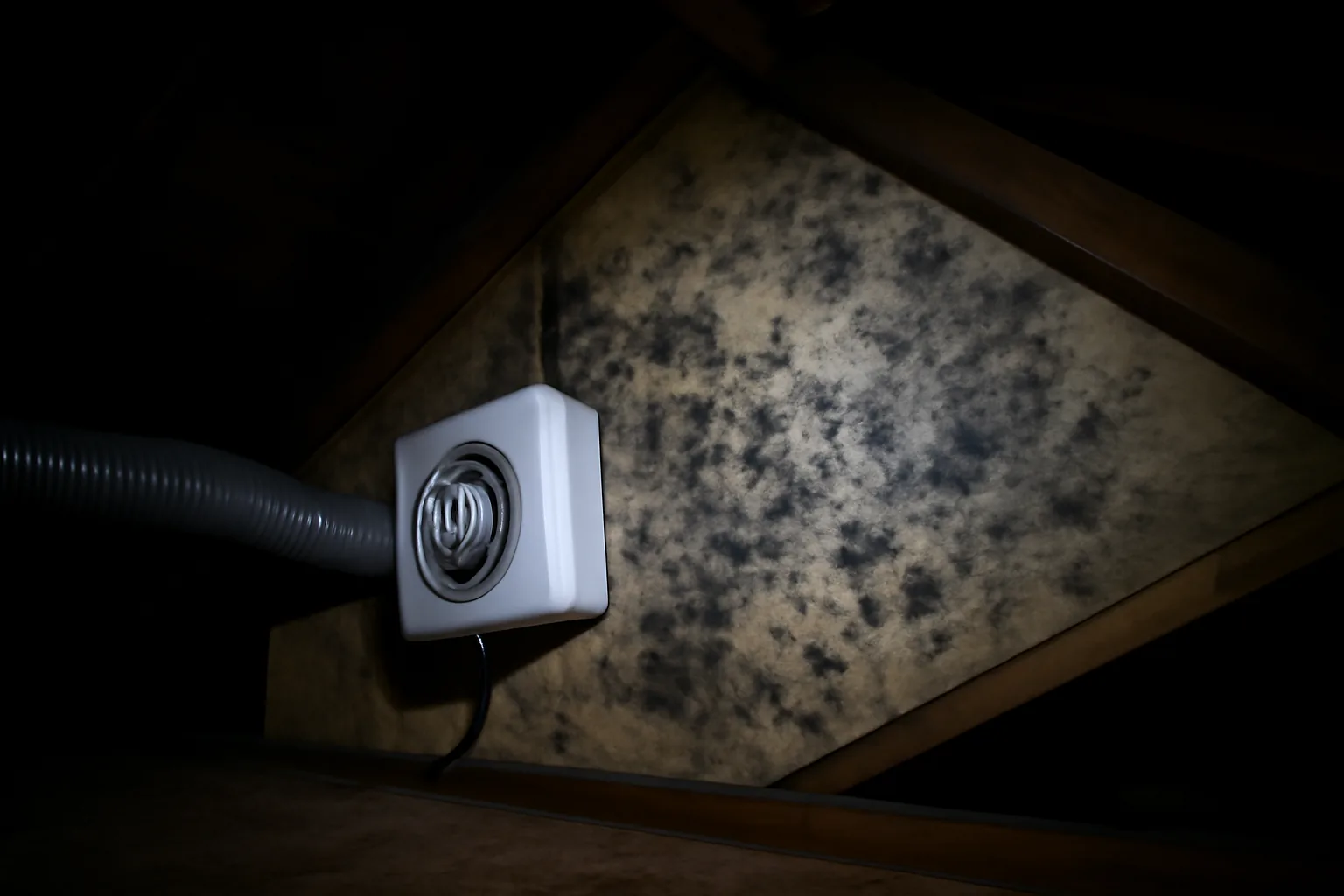 Bath Fan Venting Into the Attic? Here Is the Mold I Found