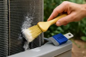 Cleaning Your AC Coils Without Bending the Fins