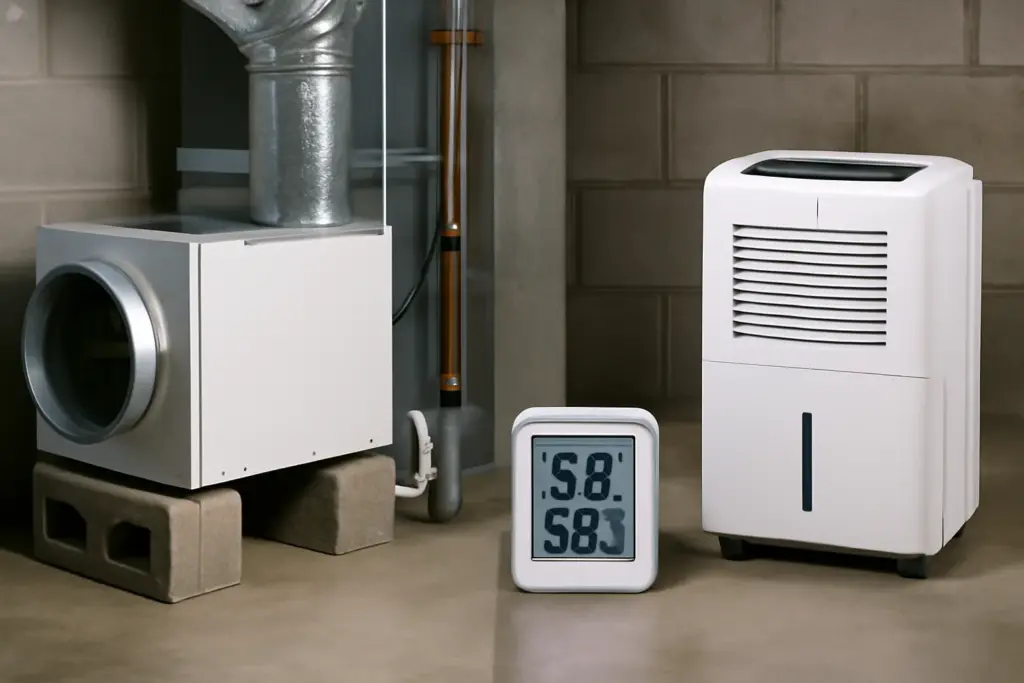Whole-House vs Portable Dehumidifier: Picking by Square Footage