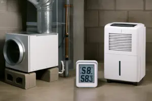 Whole-House vs Portable Dehumidifier: Picking by Square Footage